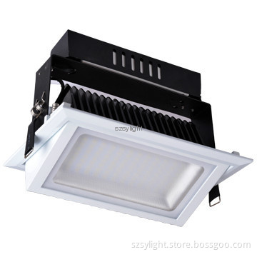 SAA/CE/RoHS Rectangular Best LED Downlight 38w/28w/20w for option